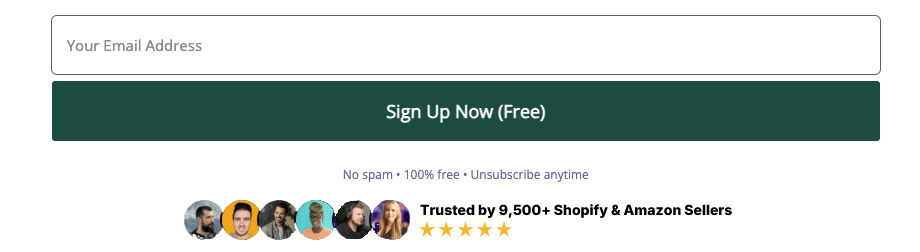Join 9,500+ Shopify & Amazon Sellers